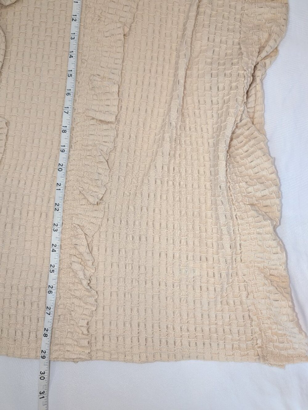 NWT FP Beach | Free People Coverup Very Oversized Flora Tunic Summer Khaki XS/S - Picture 9 of 11